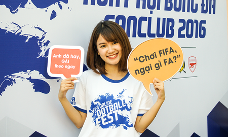 Ngắm những bóng hồng xinh đẹp tại ngày hội FIFA Online 3 lớn nhất Việt Nam