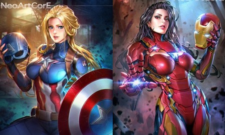 Nếu các siêu anh hùng Marvel trở thành con gái thì sẽ như thế nào