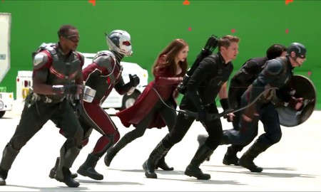 Bất ngờ trước những cảnh hậu trường không có kĩ xảo của Captain America: Civil War