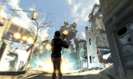 Khi siêu anh hùng QuickSilver 'lượn lờ' trong game Fallout 4