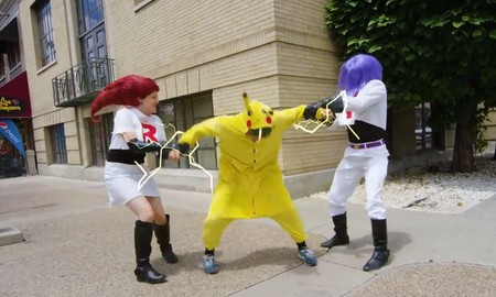 Nếu mà các chú Pokemon đều chạy khoẻ như thế này thì huấn luyện viên hẳn là mệt lắm...