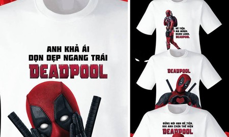 GameK gửi tặng độc giả 5 áo phông Deadpool cực "dị"
