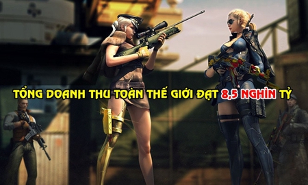 Thu về 8,5 nghìn tỷ đồng, Đột Kích là game bắn súng có tổng doanh thu tại các nước cao nhất thế giới