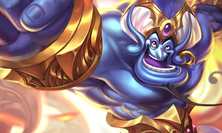 Chết cười “Thần Đèn Aladdin” xuất hiện trong game online với bộ dạng cực “ngáo”