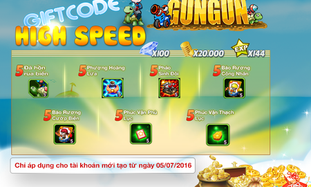 Game mobile Việt Gungun Online tặng 1000 Giftcode tri ân người chơi