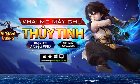 Đại Thánh Vương: Thủy Tinh chiêu binh chống lại Sơn Tinh