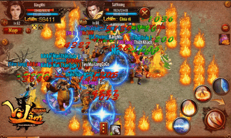 Võ Lâm Returns đem những trận đánh kinh điển trở lại trên mobile