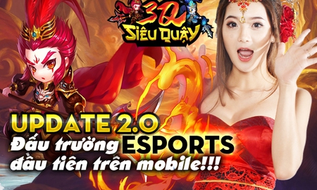 HOT: 3Q Siêu Quậy đưa Đấu trường Esports đầu tiên cho dân “ghiền” Tam Quốc vào game mobile