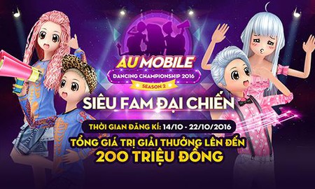Au Mobile Dancing Championship 2016 liệu có "Hot" trở lại