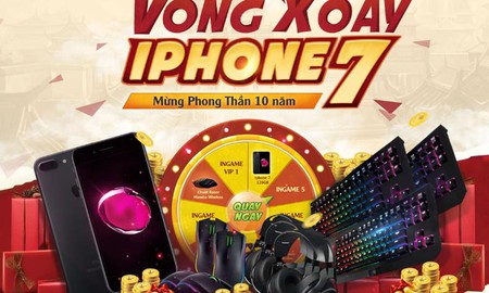 Phong Thần bất ngờ tri ân game thủ với iPhone 7