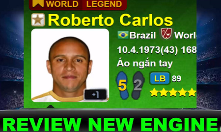 Roberto Carlos: hậu vệ trái đỉnh nhất FIFA Online 3?