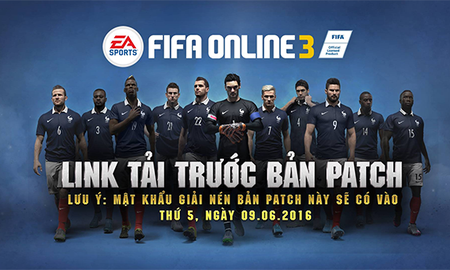 Garena giới thiệu thẻ 16EC, chính thức cập nhật bản Update Euro 2016 cho FIFA Online 3