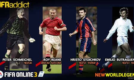 FIFA Online 3 Hàn: Fan MU lại ‘sướng’ với loạt thẻ World Legend mới