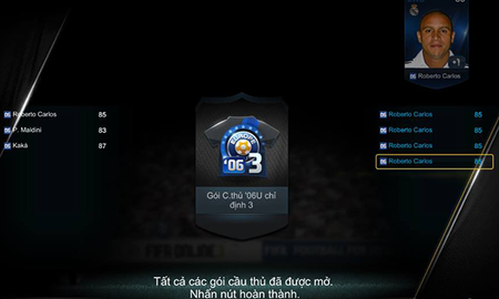 FIFA Online 3: Pha mở thẻ ‘quadra kill’ mùa 06U thật không thể tin nổi!