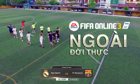 Cười không nhặt được mồm với FIFA Online 3 phiên bản đời thực