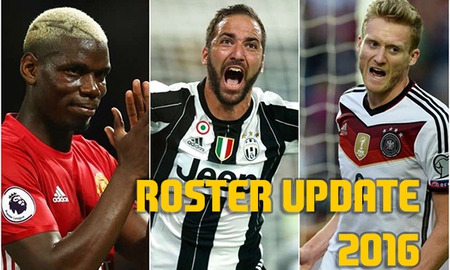 Roster Update máy chủ FIFA Online 3 Hàn Quốc ngày 3/11 tới