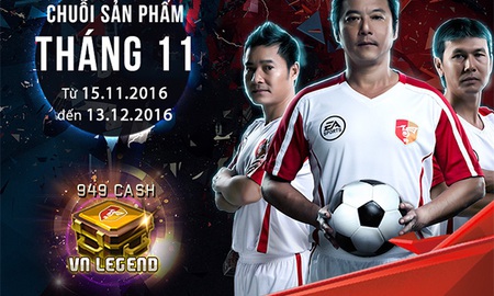 FIFA Online 3 Việt Nam: 100% cơ hội sở hữu Việt Nam Legend