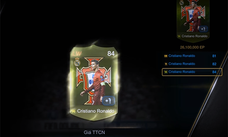 Pha mở thẻ thần thánh của game thủ FIFA Online 3 Việt: World Best và ‘hattrick’ Ronaldo!