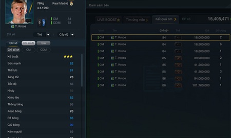 FIFA Online 3: Những siêu sao mùa EC16 đang tỏa sáng, đáng đầu tư