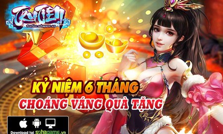 Tru Tiên Mobile tặng 500 GiftCode mừng kỷ niệm 6 tháng ra mắt