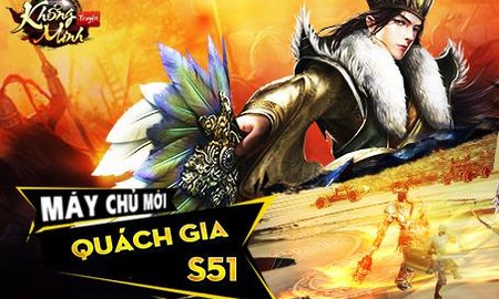 Khổng Minh Truyện ra mắt máy chủ Quách Gia, tặng Gift Code giá trị