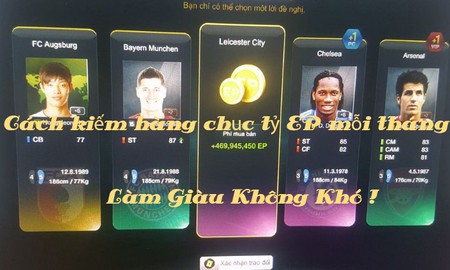 FIFA Online 3: Khỏi cào thẻ nữa, đã có cách kiếm hàng chục tỷ EP mỗi tháng