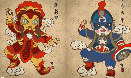 Ngộ nghĩnh siêu anh hùng Marvel hóa thân diễn viên "tuồng"
