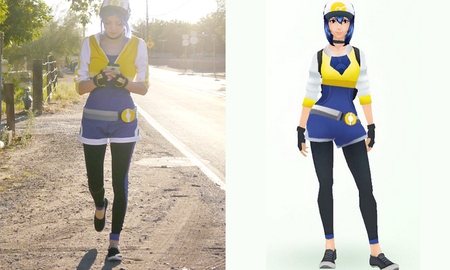Nữ huấn luyện viên Pokemon xuất hiện ngoài đời thực