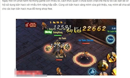 NPH VNG khẳng định không có hack trong Võ Lâm Truyền Kỳ Mobile