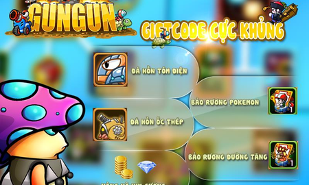 Tặng 1000 Gift Code GunGun Online nhân dịp mở cửa tại Việt Nam