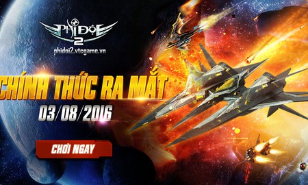 Tất cả game thủ Việt sẽ được bay cùng Phi Đội 2 ngày 3/8/2016