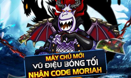 Hải Tặc Bóng Đêm ra mắt server Moriah, dành tặng 500 Giftcode giá trị