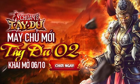 Khai mở máy chủ thứ 2, SohaPlay tặng 200 Vipcode Webgame Chúa Tể Tây Du