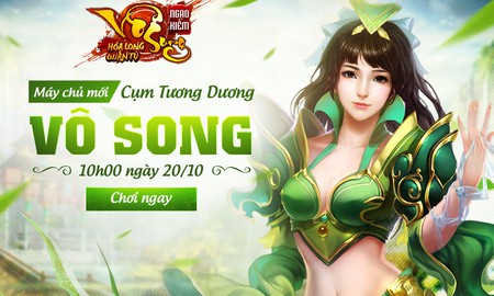 Ngạo Kiếm Vô Song tặng game thủ Việt 200 Giftcode Nhị Niên