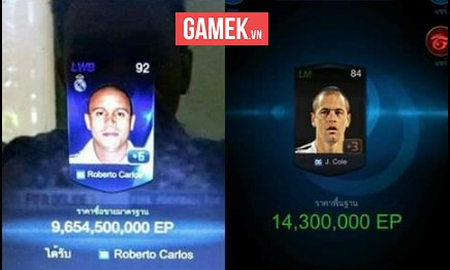 Không chỉ Việt Nam, cộng đồng FIFA Online 3 Thái Lan cũng phát hoảng khi liên tục mở ra thẻ "bạc tỷ"