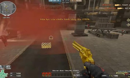 Anaconda Gold - “quái vật” không thể không sở hữu của dòng súng Pistol Đột Kích