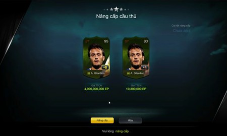 FIFA Online 3: Xuất hiện game thủ ép thẻ nhà vô địch World Cup Gilardino +10