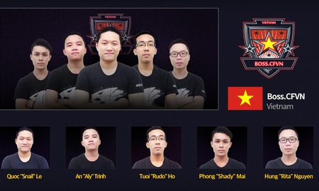 Đột Kích: Đội tuyển Boss.CFVN sẽ thi đấu trên kênh twitch của ESL