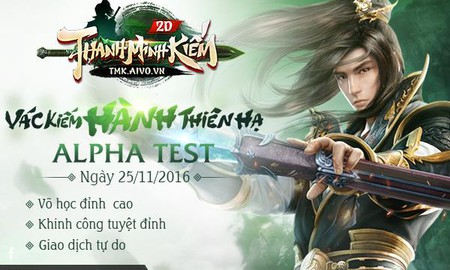 Thanh Minh Kiếm - Game võ hiệp hấp dẫn cập bến Việt Nam ngày 25/11