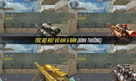 Đâu là khẩu Barrett toàn diện nhất trong Đột Kích?