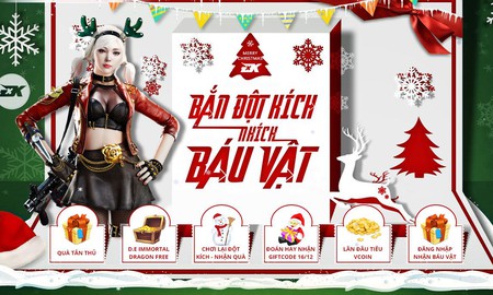 Đột Kích lại xả hàng nóng trong mùa Giáng Sinh