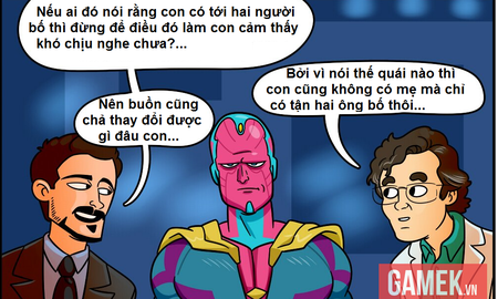 Truyện tranh hài - Những ông bố của Marvel và DC