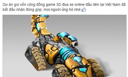 Hé lộ dự án game đua xe bắn súng cực đỉnh của người Việt