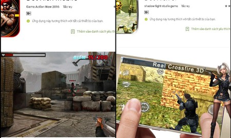 Thấy Đột Kích Mobile trên Google Play, game thủ tải về mới biết hàng dởm