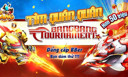 Bang Bang Online bất ngờ công bố giải đấu cực hot với giải thưởng lên đến 100 triệu VNĐ