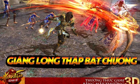 Hoành Tảo Giang Hồ 3D - Game kiếm hiệp hoa mỹ chính thức cập bến Việt Nam