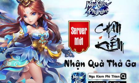 Đua Top server mới với Giftcode “hàng khủng” của Ngự Kiếm Phi Thiên