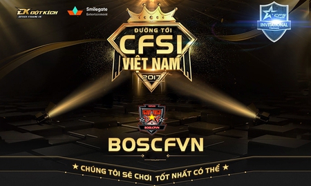 [Infographic] BossCFVN - Lá cờ đầu của Đột Kích Việt Nam tại CFSI 2017