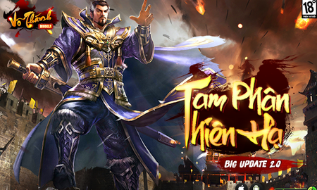 Mừng Update Tam Phân Thiên Hạ, Võ Thánh Mobile tặng Gift Code cực giá trị