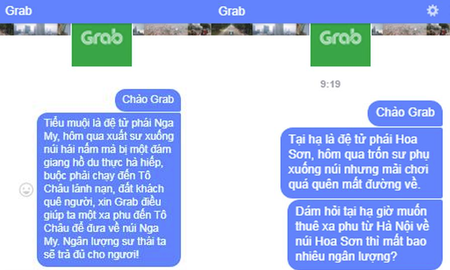 Dân cuồng phim chưởng rủ nhau nhắn tin trêu tài xế Grab, đòi đưa về núi Võ Đang, Thiếu Lâm